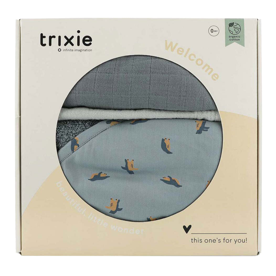 Trixie Neugeborene Geschenkbox l peppige Pinguine