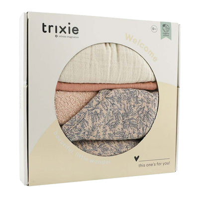 Trixie Neugeborene Geschenkbox l schöne Blätter