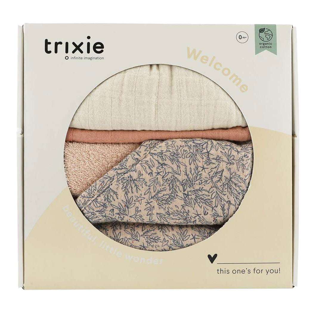 Trixie Neugeborene Geschenkbox l schöne Blätter