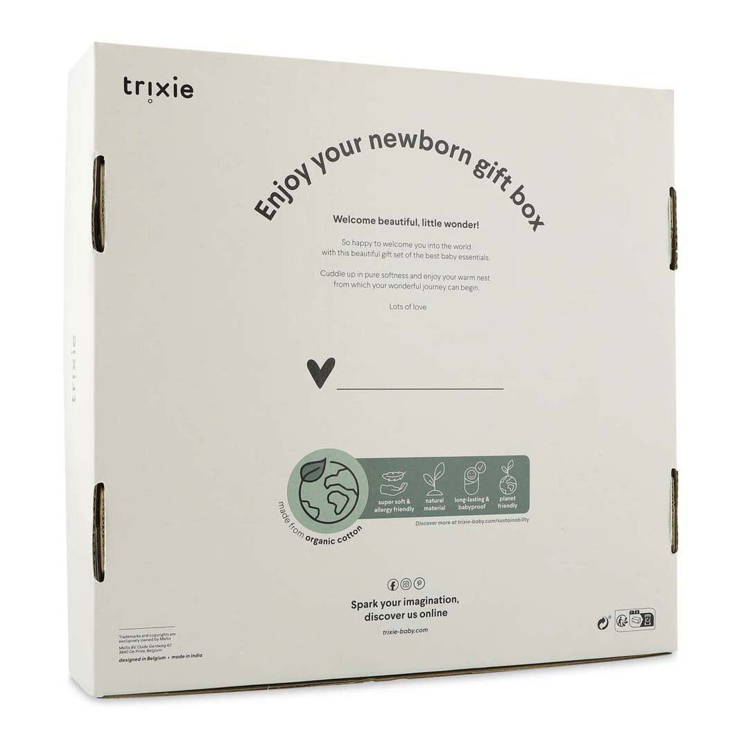 Trixie Neugeborene Geschenkbox l schöne Blätter