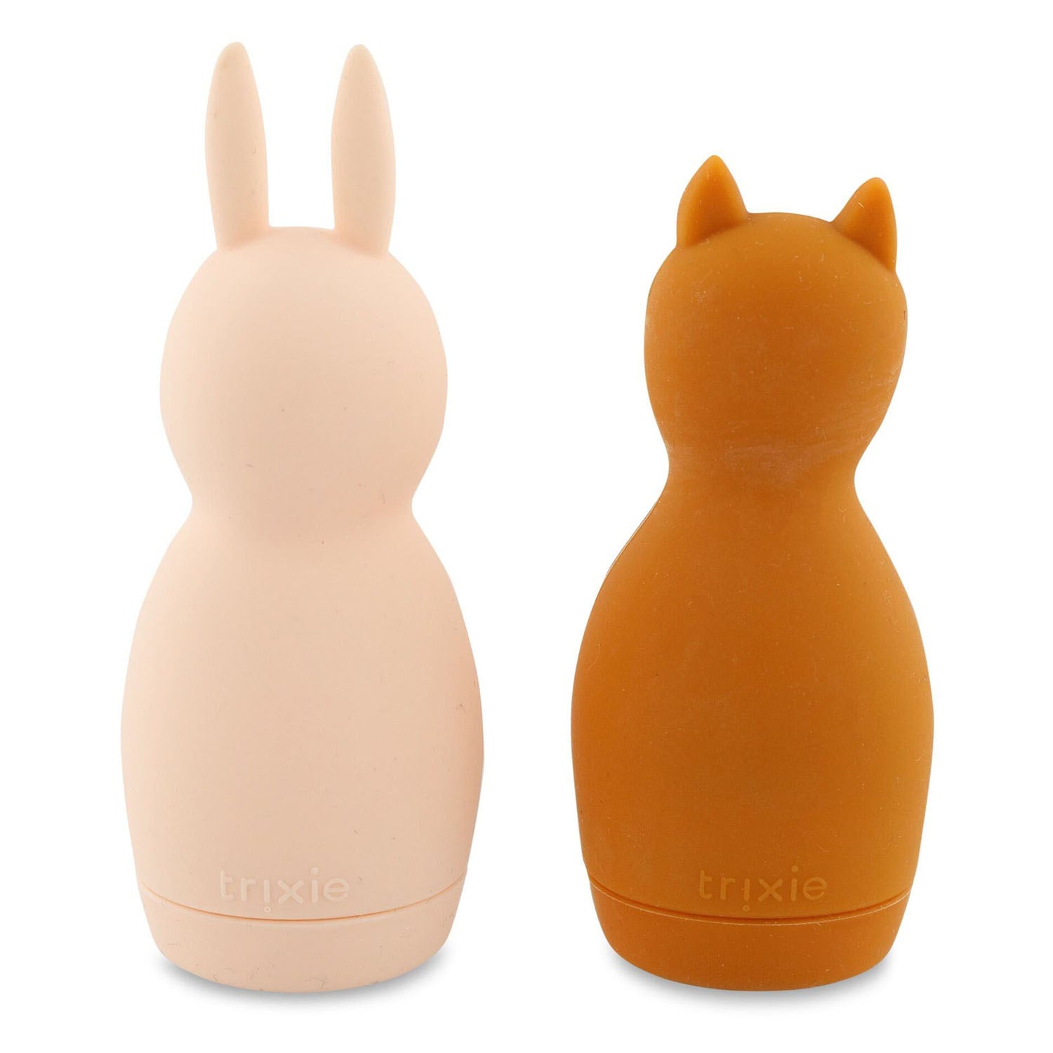 Trixie Bad Spielzeug Squezy Dieren Mrs. Kaninchen Mr. Fuchs