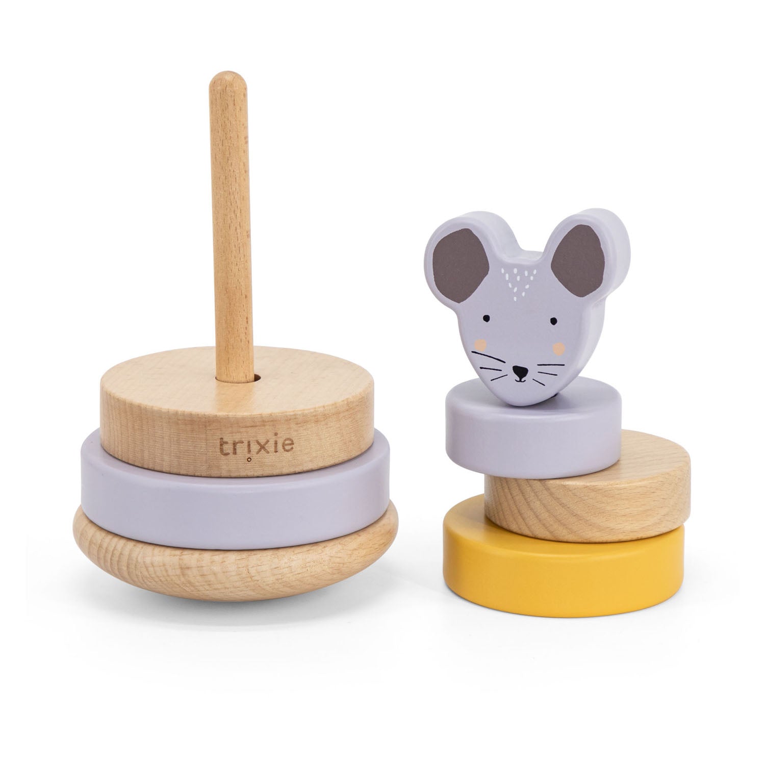 Trixie Holzstapelstapel Mrs. Maus