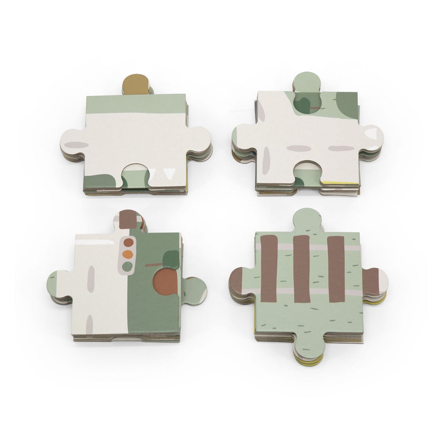 Trixie Wooden Street -Puzzle mit Accessoires