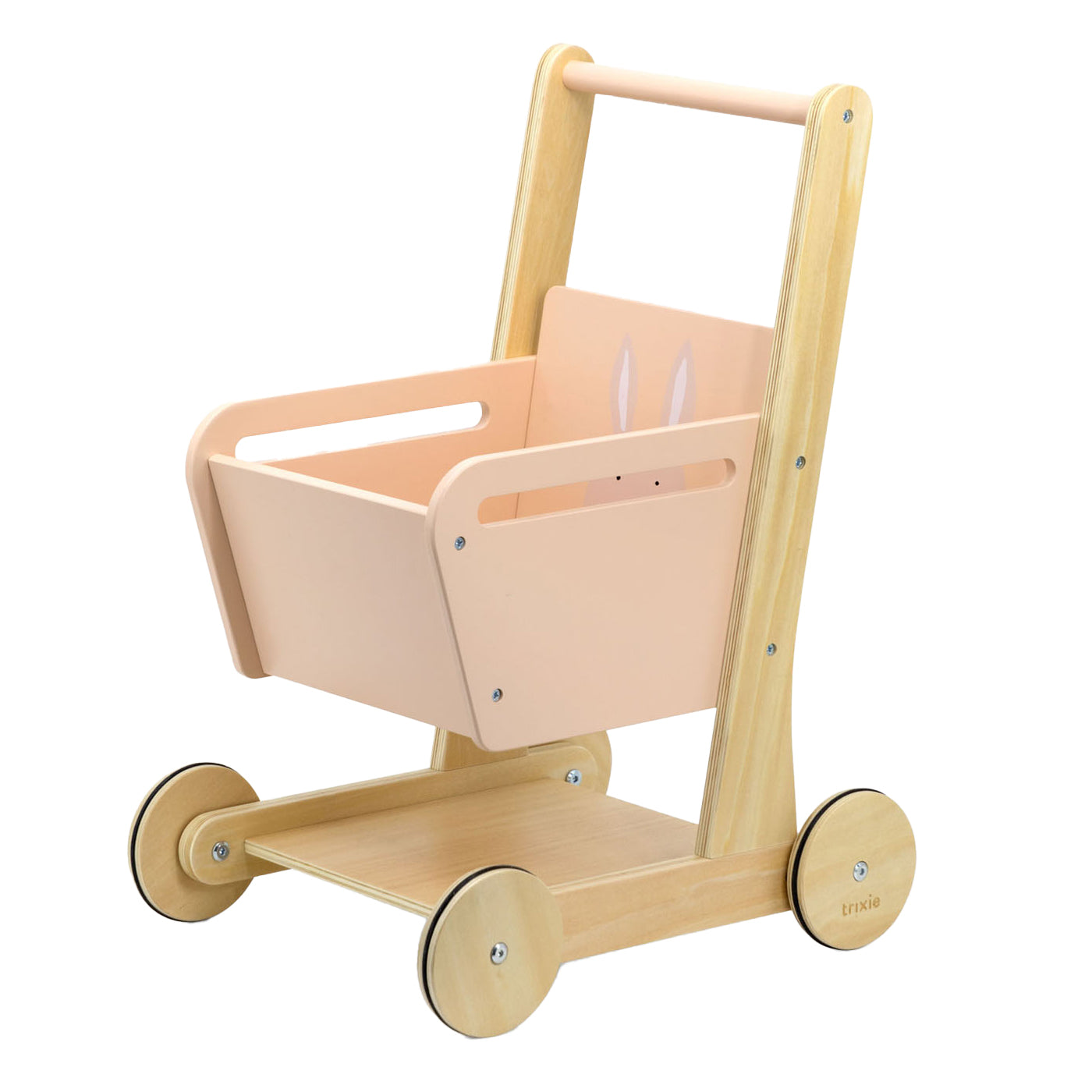 Trixie Holzeinkaufswagen Mrs. Kaninchen