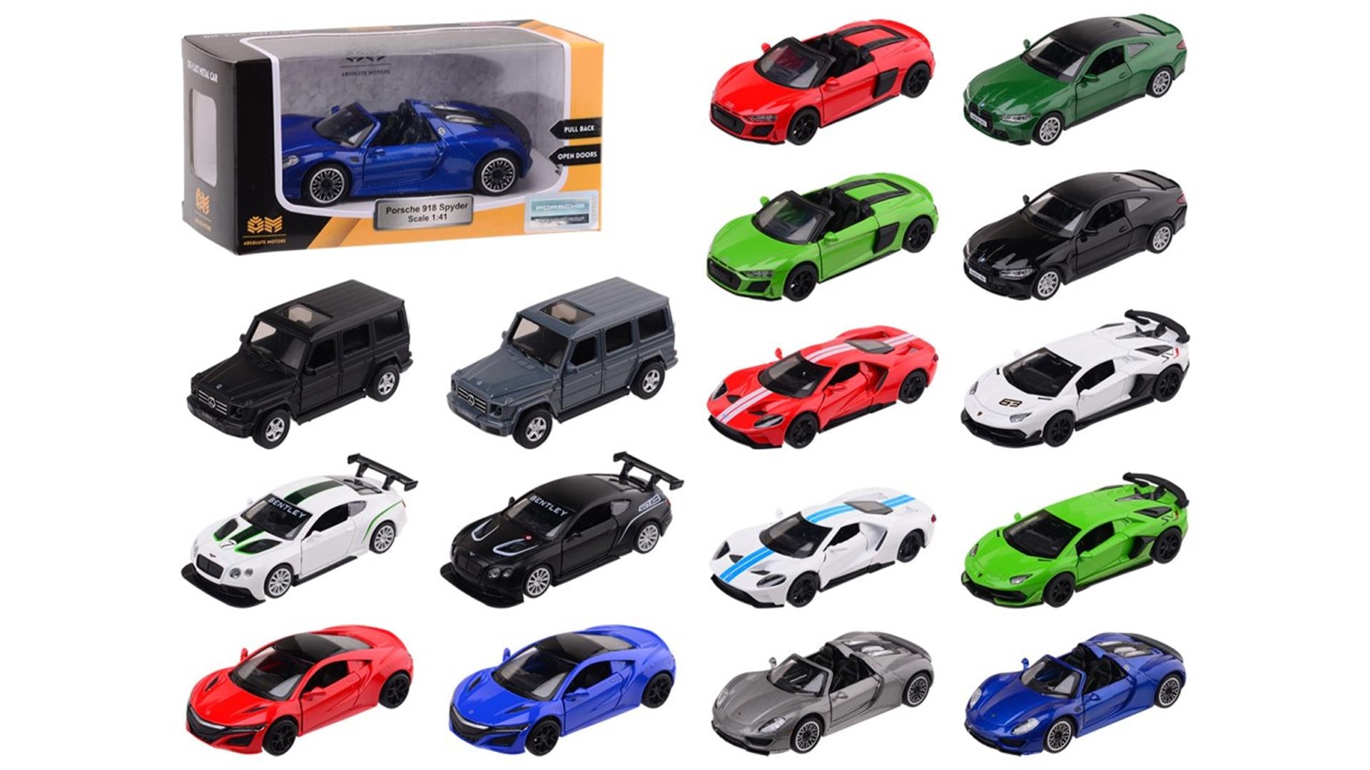 Von Johntoy lizenzierter Supersportwagen im Maßstab ca. 1:42
