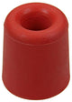 Mack 1047653 - Türstoppergummi + Schraube rot 30 x 35 mm 2 Stück | 6 Stück