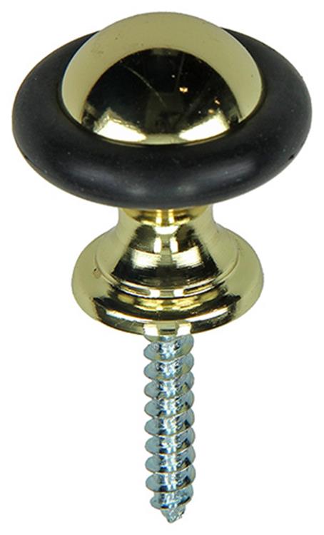 Mack 1047657 - Türstoppzylinder Modell vermessingt ø 28h28 mm 1 Stk. | 6 Stück