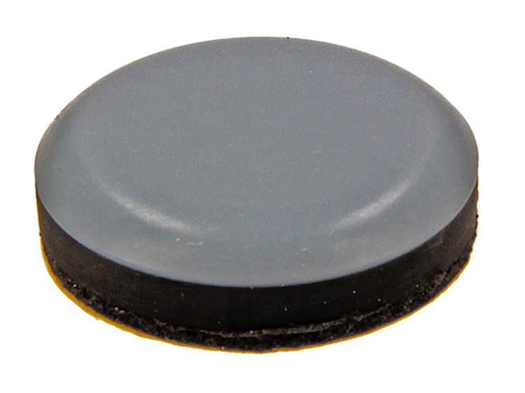 Mack 1047705 - Super-Gleitpastille selbstklebend grau ø 20 mm 8 Stück | 12 Stück