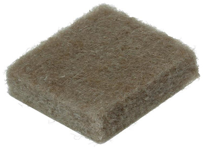 Mack 1047707 - Superfilz selbstklebend beige 19 x 19 mm 24 Stück | 12 Stück