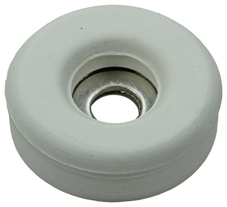 Mack 1047751 - Sitzkappengummi weiß ø 23 mm 24 Stück | 6 Stück