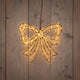 Anna's Collection beleuchtete Fliege 34 cm 278 LED IP44 mit Blitzfunktion, Timer-Dimmer