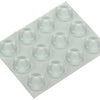Mack 1047659 - Schalldämpfer selbstklebend transparent ø 13 mm 12 Stück | 12 Stück