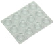 Mack 1047659 - Schalldämpfer selbstklebend transparent ø 13 mm 12 Stück | 12 Stück