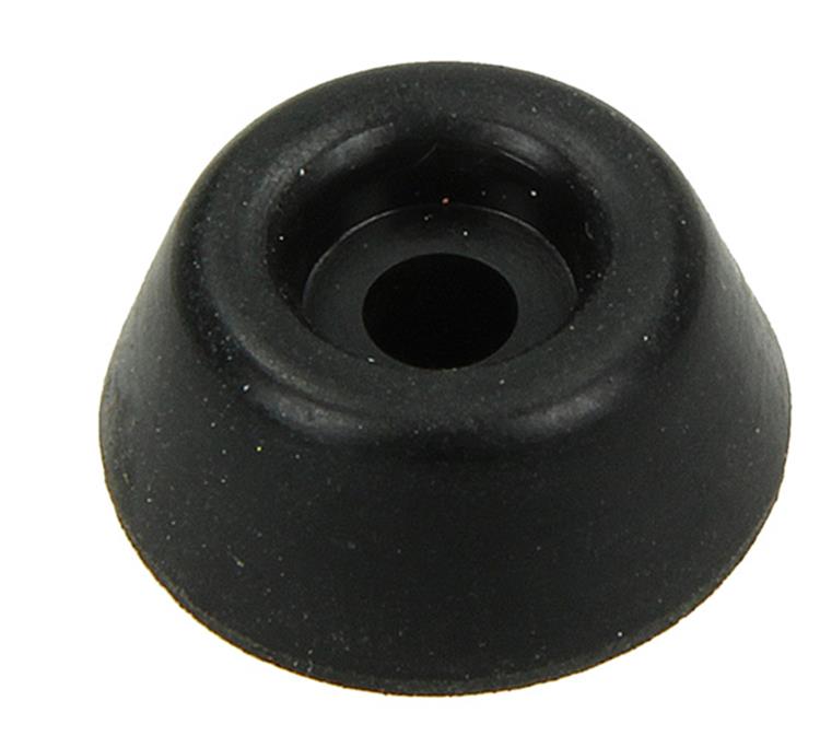 Mack 1047662 - Gummistopfen + Schraube schwarz ø 22 mm 4 Stück | 6 Stück