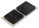 Mack 1047668 - Antirutschstreifen selbstklebend schwarz 25 x 25 mm 6 Stück | 12 Stück