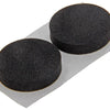 Mack 1047670 - Gummistreifen selbstklebend schwarz ø 25 mm 6 Stück | 12 Stück