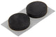 Mack 1047670 - Gummistreifen selbstklebend schwarz ø 25 mm 6 Stück | 12 Stück
