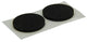 Mack 1047671 - Antirutschstreifen selbstklebend schwarz ø 28 mm 6 Stück | 12 Stück