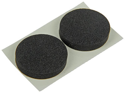 Mack 1047672 - Gummistreifen selbstklebend schwarz ø 28 mm 6 Stück | 12 Stück