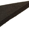 Mack 1047673 - Schaumstoffstreifen selbstklebend schwarz 20 x 20 mm 24 Stück | 6 Stück