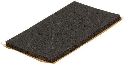 Mack 1047673 - Schaumstoffstreifen selbstklebend schwarz 20 x 20 mm 24 Stück | 6 Stück
