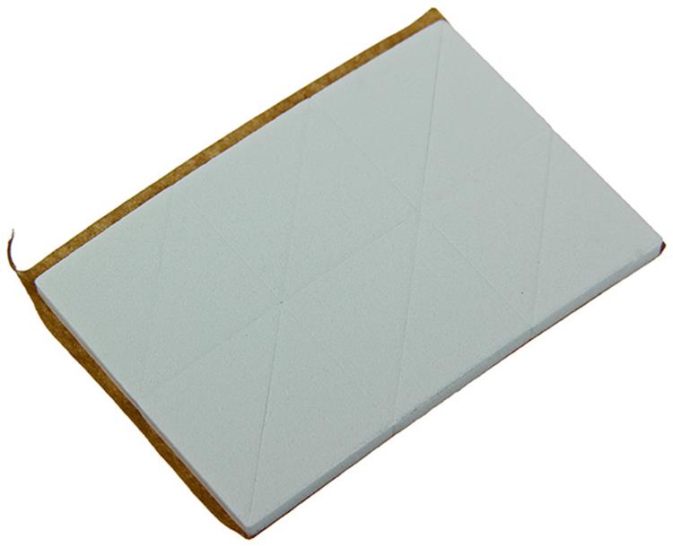 Mack 1047676 - Schaumstoffstreifen selbstklebend weiß 20 x 20 mm 24 Stück | 6 Stück