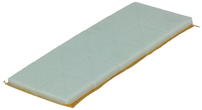 Mack 1047677 - Schaumstoffstreifen selbstklebend weiß 15 x 15 mm 40 Stück | 6 Stück