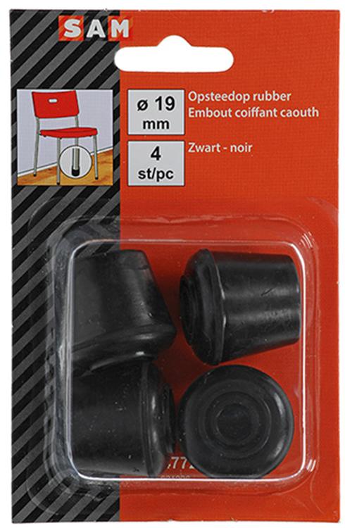 Mack 1047720 - Gummikappe schwarz ø 19 mm 4 Stück | 6 Stück