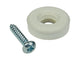 Mack 1047723 - Sitzkappengummi + Schraube weiß ø 23 mm 8 Stück | 6 Stück