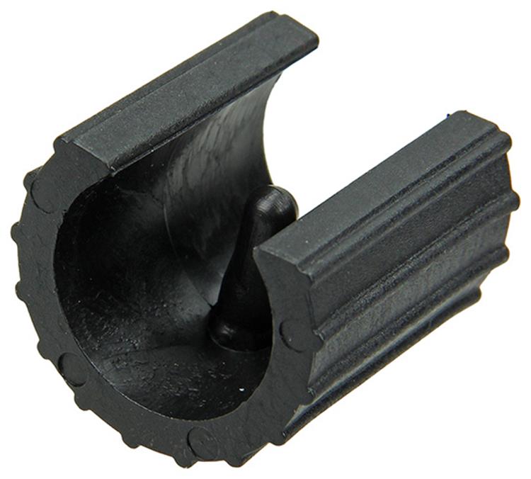 Mack 1047775 - Kunststoff-Rohrkappe schwarz ø 20 mm 4 Stück | 6 Stück