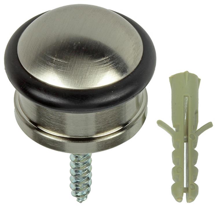 Mack 1047635 - Türstoppzylinder Modell Edelstahloptik ø 30h25 mm 1 Stk Stk | 6 Stück