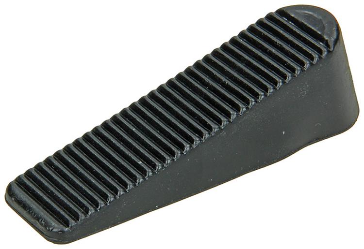 Mack 1047637 - Türkeil Gummi schwarz 100 x 25 mm 1 St. Stk. | 6 Stück