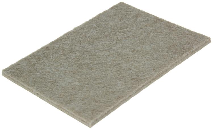 Mack 1047679 - Superfilz selbstklebend beige 112 x 150 mm 2 Stück | 12 Stück