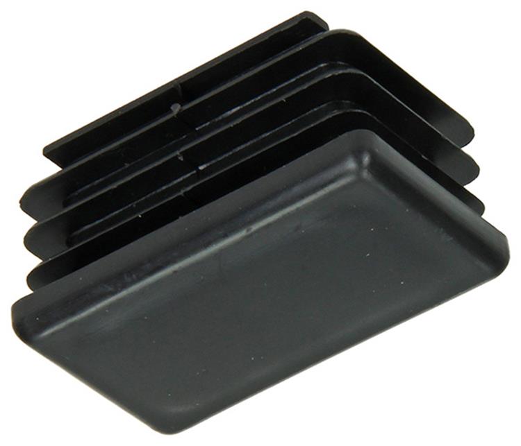 Mack 1047783 - Kunststoffstopfen schwarz 30 x 50 mm 4 Stück | 6 Stück