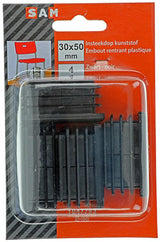 Mack 1047783 - Kunststoffstopfen schwarz 30 x 50 mm 4 Stück | 6 Stück - afbeelding 2