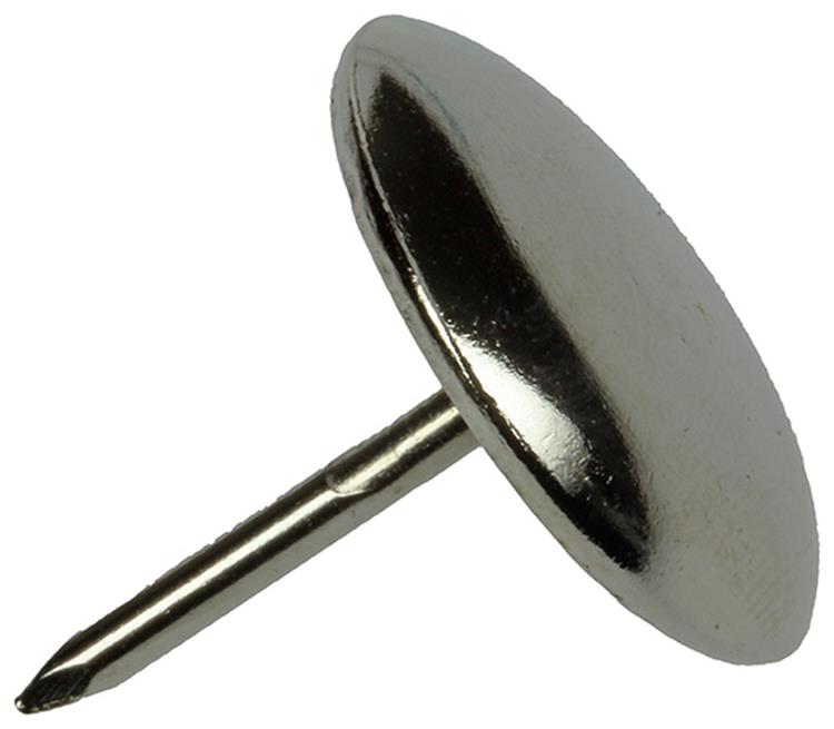 Mack 1047786 - 8 Stück Stuhlgleiter mit Nagelmetall 23 mm | 6 Stück