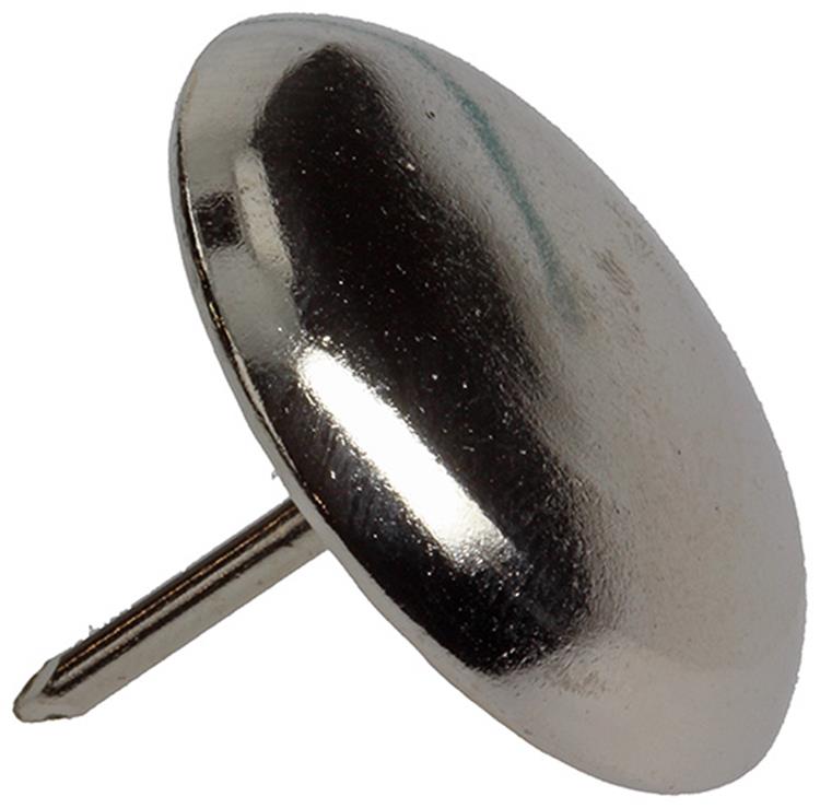 Mack 1047787 - Stuhlgleiter Nagel Metall Chrom ø 30 mm 4 Stück | 6 Stück