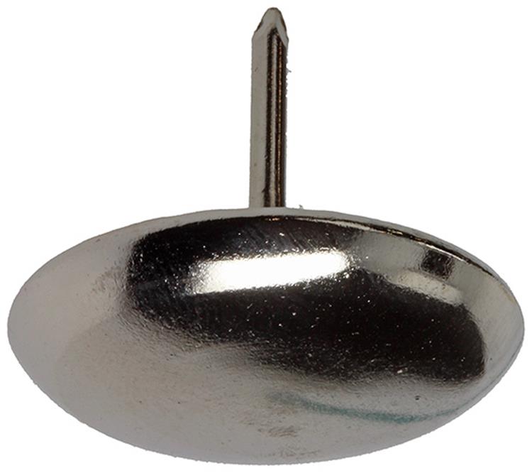 Mack 1047787 - Stuhlgleiter Nagel Metall Chrom ø 30 mm 4 Stück | 6 Stück