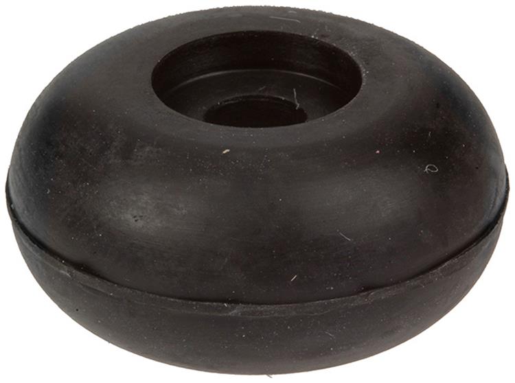 Mack 1047640 - Türstoppergummi + Stopfen schwarz ø 30 mm 2 Stück | 6 Stück