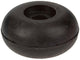 Mack 1047640 - Türstoppergummi + Stopfen schwarz ø 30 mm 2 Stück | 6 Stück