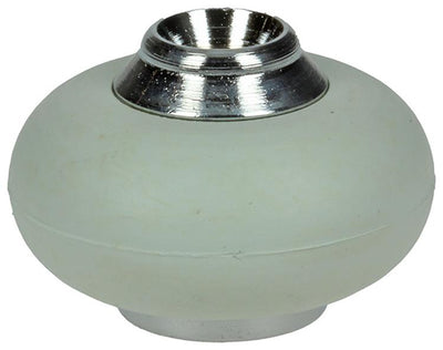 Mack 1047646 - Türstopper mit Gummi verchromt ø 30 mm 1 St. Stk. | 6 Stück