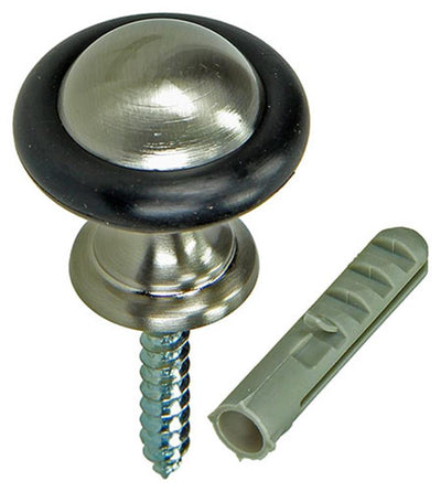 Mack 1047647 - Türstoppzylinder Modell Edelstahloptik ø 28h28 mm 1 Stk Stk | 6 Stück