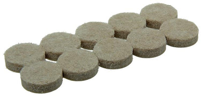 Mack 1047689 - Superfilz selbstklebend beige ø 19 mm 20 Stück | 12 Stück