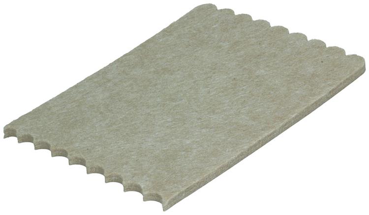 Mack 1047698 - Superfilz selbstklebend beige 12 x 150 mm 9 Stück | 12 Stück