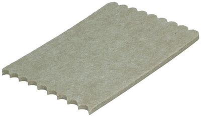 Mack 1047698 - Superfilz selbstklebend beige 12 x 150 mm 9 Stück | 12 Stück