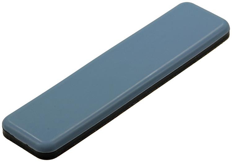 Mack 1047742 - Super-Gleitpastille selbstklebend grau 25 x 100 mm 4 Stück | 12 Stück