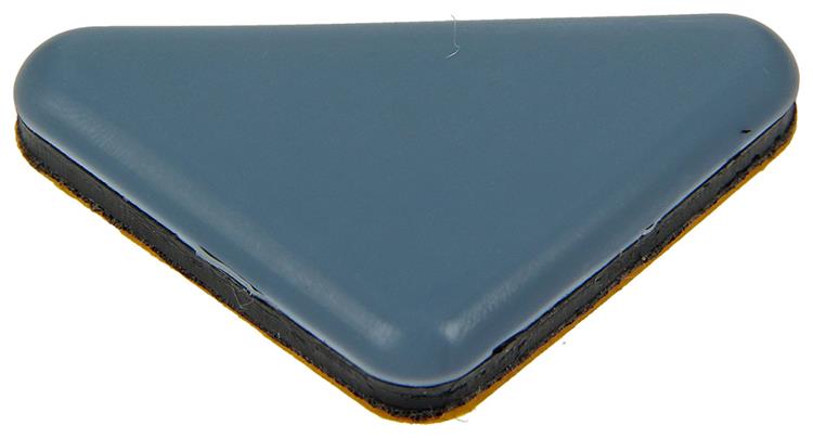 Mack 1047790 - Super-Gleitpastille selbstklebend grau 35x35x45 mm 4 Stück | 12 Stück