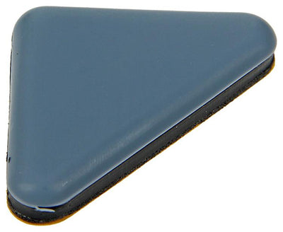 Mack 1047790 - Super-Gleitpastille selbstklebend grau 35x35x45 mm 4 Stück | 12 Stück