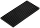 Mack 1048769 - Stoßdämpfender Gummi schwarz 35 x 70 mm 4 Stück | 6 Stück