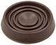Mack 1048770 - Stoßdämpfender Gummi braun ø 40 mm 4 Stück | 6 Stück